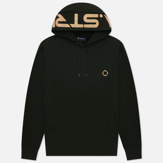 Мужская толстовка MA.Strum Hoodie Logo Print, цвет оливковый, размер L