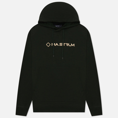 Мужская толстовка MA.Strum Chest Logo Hoodie, цвет оливковый