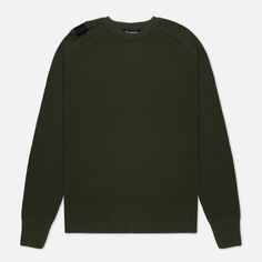 Мужской свитер MA.Strum Milano Knit Crew Neck, цвет оливковый