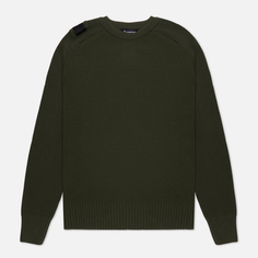 Мужской свитер MA.Strum Milano Knit Crew Neck, цвет оливковый, размер S