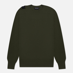 Мужской свитер MA.Strum Crew Neck, цвет оливковый, размер XXXXL