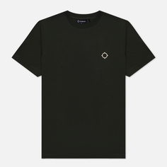 Мужская футболка MA.Strum Oversized Back Logo Print, цвет оливковый, размер XXXL