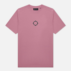 Мужская футболка MA.Strum Compass Print, цвет розовый, размер XL