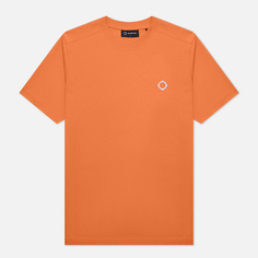 Мужская футболка MA.Strum Icon Embroidered ID, цвет оранжевый, размер XXXXL