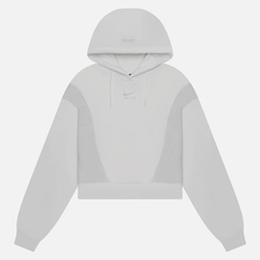 Женская толстовка Nike Air Oversized Crop Fleece Hoodie, цвет белый