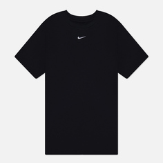 Женская футболка Nike Essentials, цвет чёрный