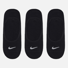 Комплект носков Nike 3-Pack Everyday Lightweight, цвет чёрный, размер 34-38 EU