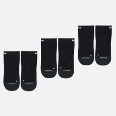 Комплект носков Nike 3-Pack Everyday Max Cushioned No-Show, цвет чёрный
