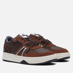 Мужские кроссовки Lacoste L001 Textile Lined, цвет коричневый