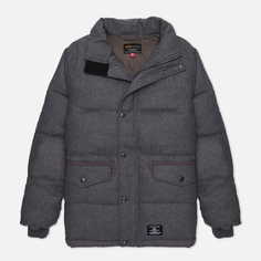 Мужской пуховик Alpha Industries Wool Puffer Parka, цвет серый