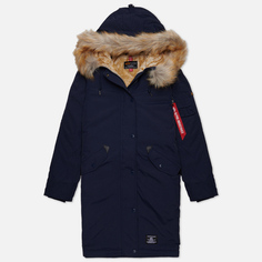 Женская куртка парка Alpha Industries Elyse Gen II, цвет синий