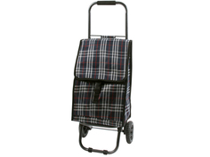 Сумка-тележка Рыжий кот D203ECO Tartan