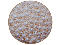 Коврик Vortex Velur SPA Жемчуг d-60cm 24300