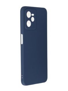 Чехол Zibelino для Realme C35 4G / Narzo 50A Prime Soft Matte защита камеры Blue ZSM-RLM-C35-CAM-BLU