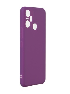 Чехол Neypo для Infinix Smart 6 Plus Soft Matte Silicone с защитой камеры Purple NST59992