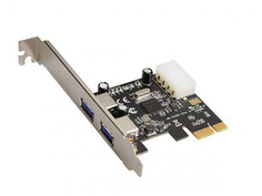 Контроллер KS-is PCIe 2xUSB 3.0 KS-576L2