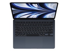 Ноутбук APPLE MacBook Air 13 (2022) (Русская / Английская раскладка клавиатуры) Midnight (Apple M2/8192Mb/256Gb SSD/Wi-Fi/Bluetooth/Cam/13.6/2560x1664/Mac OS)