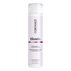 Шампунь для волос COIFFANCE Оттеночный шампунь для блондинок BLONDE нейтрализатор желтизны 250.0