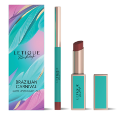 Подарки для неё LETIQUE COSMETICS Набор для макияжа губ BRAZILIAN CARNIVAL