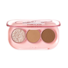 Тени для век PINK FLASH Палетка теней для век, 3 цвета