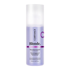 Спрей для ухода за волосами COIFFANCE Двухфазный увлажняющий спрей для блондинок, светлых, мелированных и седых волос BLONDE 150.0