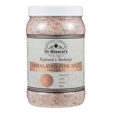 Для ванной и душа Dr.Mineral’s Гималайская розовая соль - Himalayan Pink Salt, мелкий помол 3000