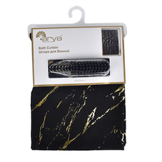 Аксессуары для ванной и туалета ARYA HOME COLLECTION Штора для Ванной Brock