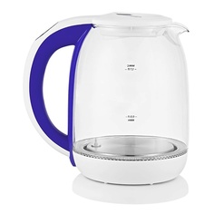 Чайник электрический KITFORT Чайник KT-6140-1 бело-фиолетовый