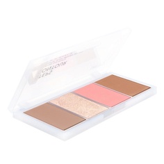 Контуринг и скульпторы LN PRO Набор пудр для контурирования лица 4 Steps 4 Contour