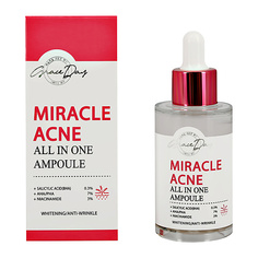 Сыворотки для лица GRACE DAY Сыворотка для лица MIRACLE с ниацинамидом и AHA,BHA,PHA-кислотами (отшелушивающая) 50