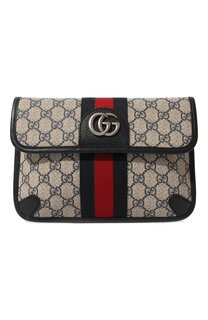 Текстильная поясная сумка Ophidia Gucci