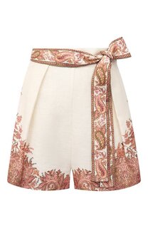 Льняные шорты Zimmermann