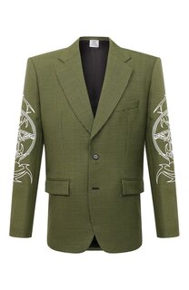 Шерстяной пиджак VETEMENTS