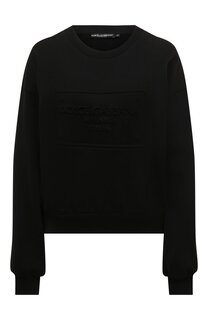 Хлопковый свитшот Dolce & Gabbana