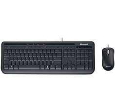 Клавиатура и мышь Microsoft Wired Desktop 600 APB-00011 black, USB, RTL