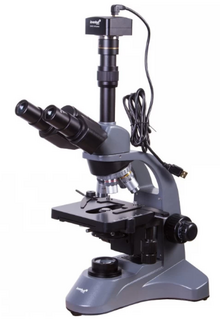 Микроскоп Levenhuk D740T 69658 цифровой, 5,1 Мпикс, тринокулярный