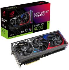 Видеокарта PCI-E ASUS GeForce RTX 4090 ROG STRIX GAMING (ROG-STRIX-RTX4090-24G-GAMING) 24GB GDDR6X 384bit 4nm 2235/21000MHz 2*HDMI/3*DP