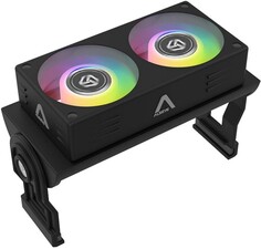 Система охлаждения ALSEYE C-RAM-B ARGB для полноразмерных модулей памяти DDR3/DDR4/DDR5, Hydraulic, 1000-3000rpm, 16CFM, 18.4dBA, PWM