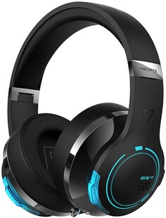 Гарнитура беспроводная Edifier G5BT с микрофоном, черная, мониторная, BT, оголовье