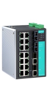 Коммутатор MOXA EDS-518A-SS-SC-80 Ethernet switch 14 10/100 BaseTx, 2 100 BaseFx single mode,SC, 2 10/100/1000 BaseFX, 80km