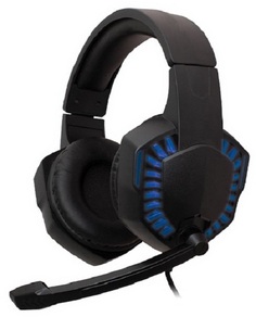 Гарнитура Ritmix RH-562M Gaming Blue 40 мм, 20-20000 Гц, 1.8 м, микрофон, регулятор громкости (80001153)