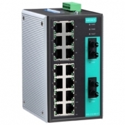 Коммутатор неуправляемый MOXA EDS-316-MM-ST-T 14x10/100BaseT(X) ports, 2 multi mode ST, 100Base