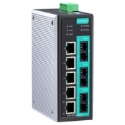 Коммутатор управляемый MOXA EDS-408A-3S-SC-48 5x10/100 BaseTx ports, 3 single mode 100BaseFx, SC