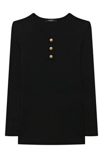 Шерстяной лонгслив Balmain