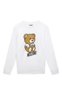Хлопковый свитшот Moschino