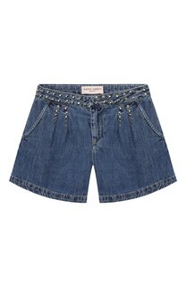 Джинсовые шорты Alberta Ferretti junior