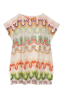 Туника из вискозы и льна Missoni