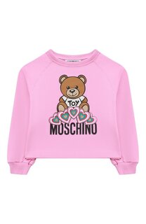 Хлопковый свитшот Moschino