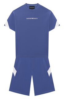 Комплект из футболки и шорт Emporio Armani