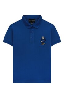 Хлопковое поло Emporio Armani